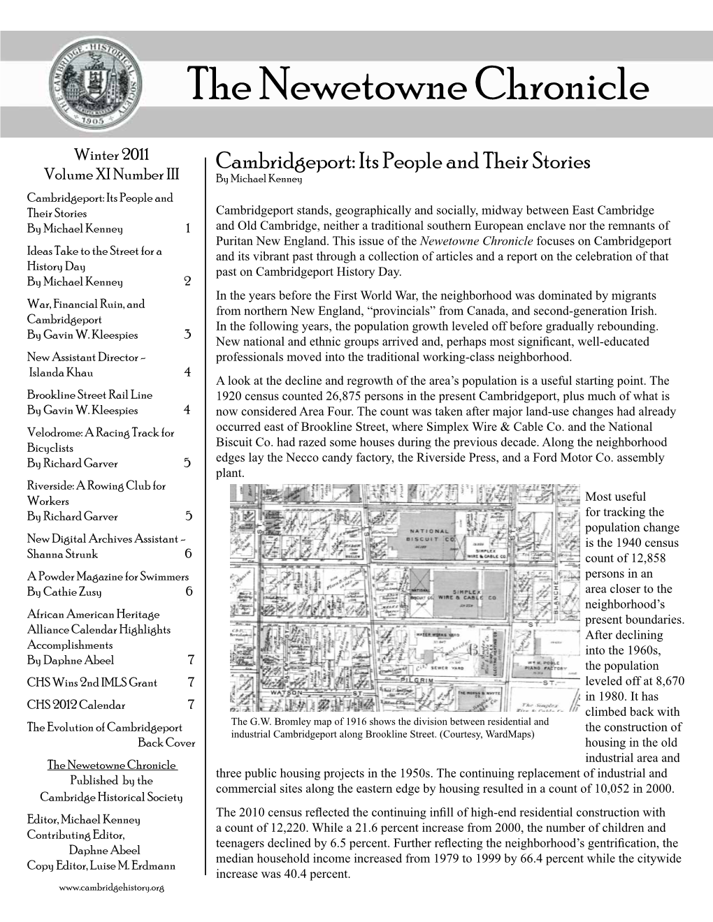 The Newetowne Chronicle