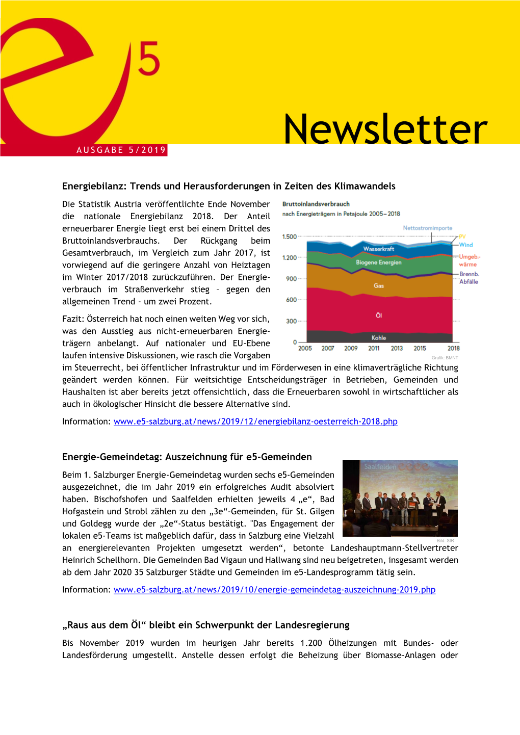 Newsletter 5/2019 Seite 1 Von 4