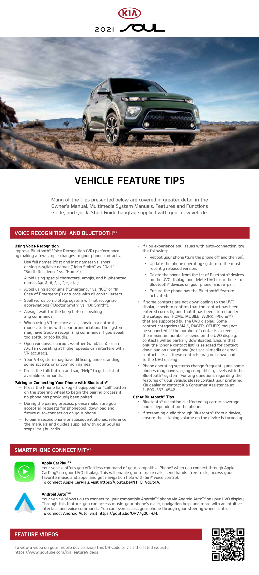 2021 Kia Soul Vehicle Feature Tips