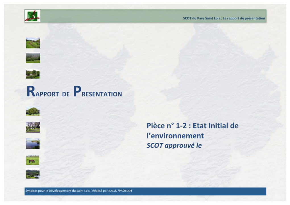 État Initial De L'environnement