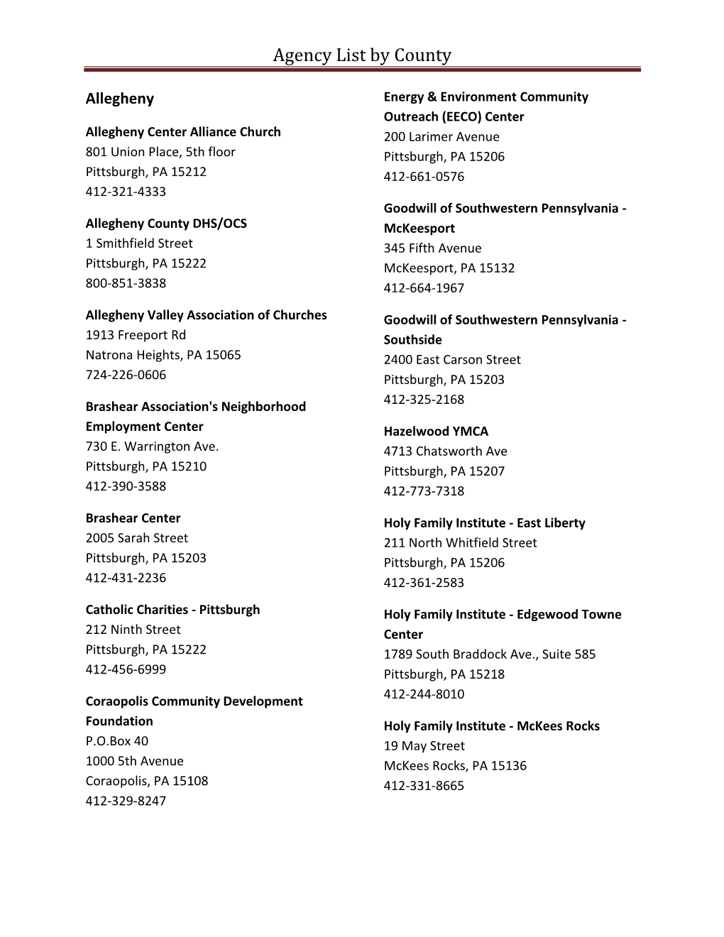 Dollar Energy Fund Agencies