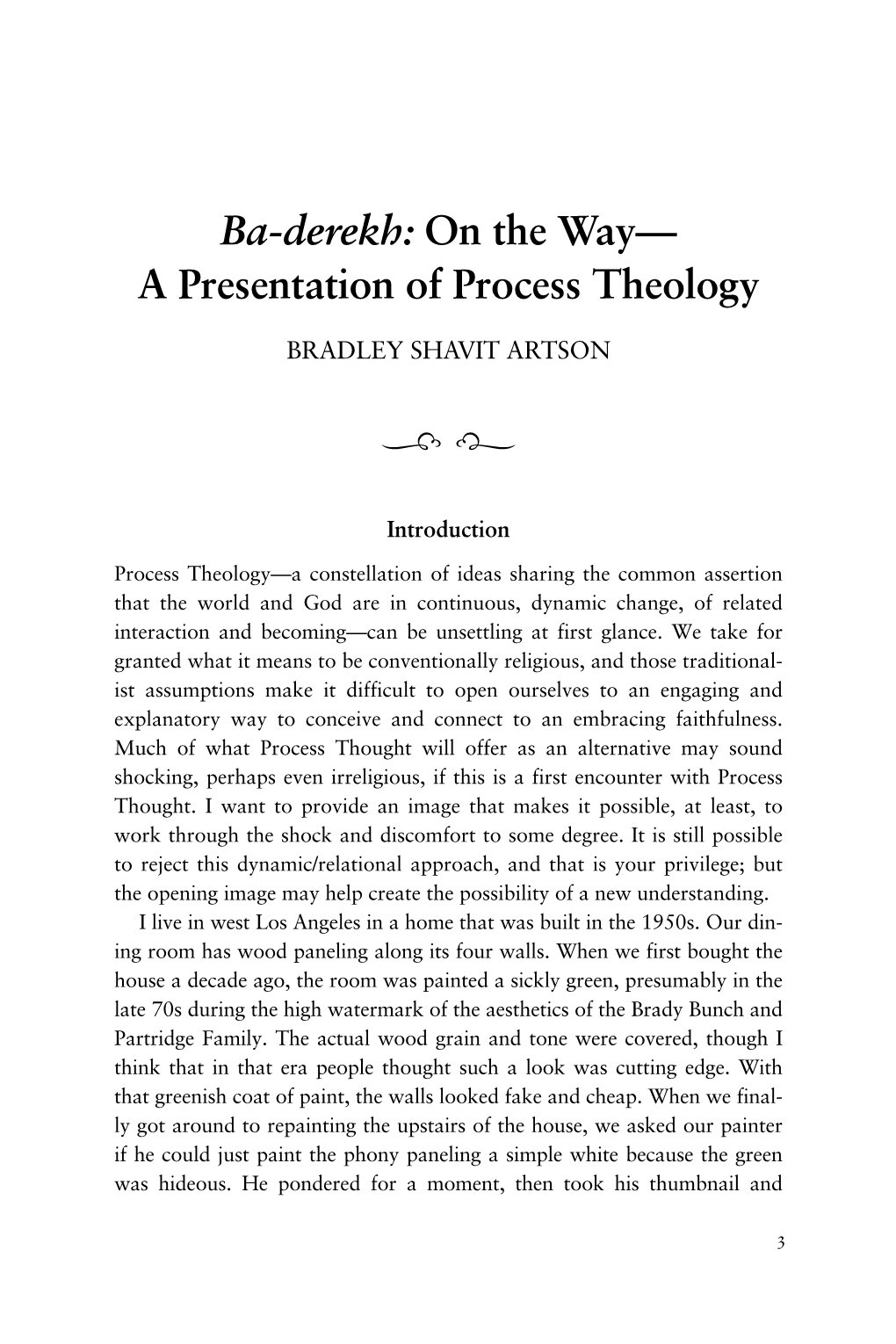 Process Theology