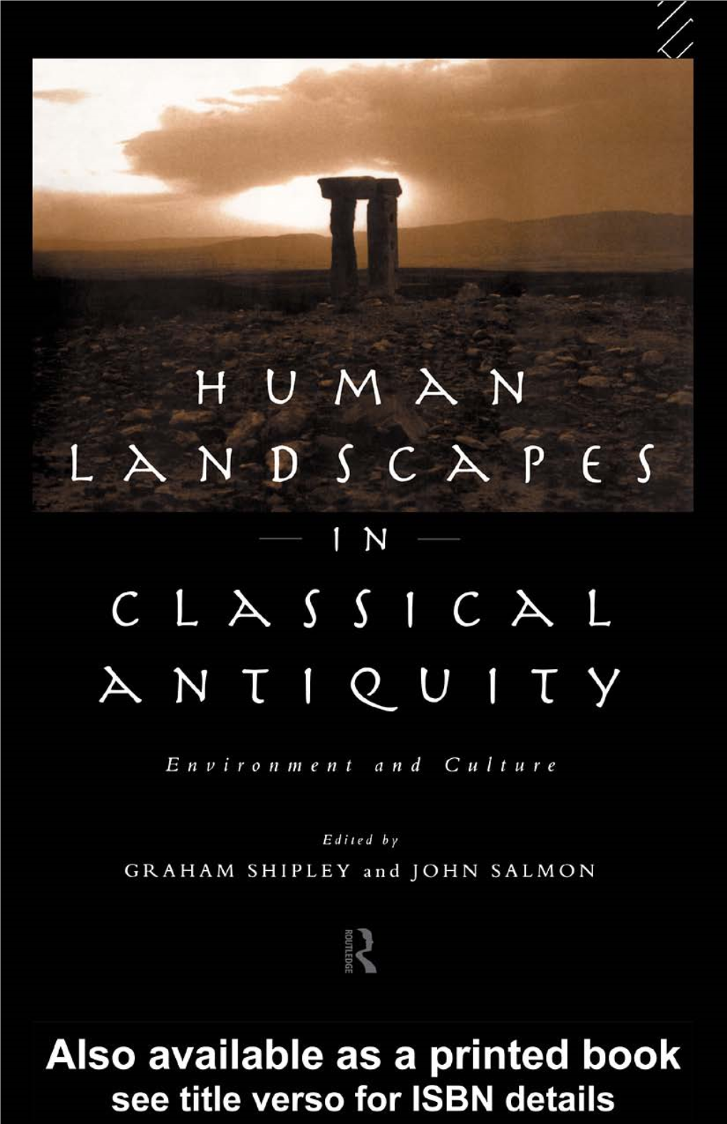 Human Landscapes in Classical Antiquity