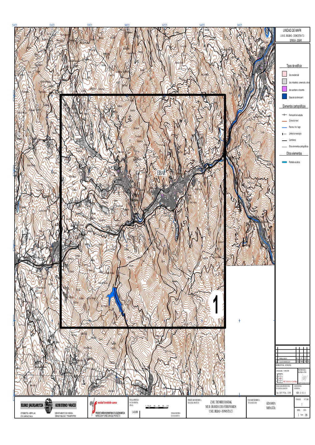 Ermua-Eibar Mapa Guia