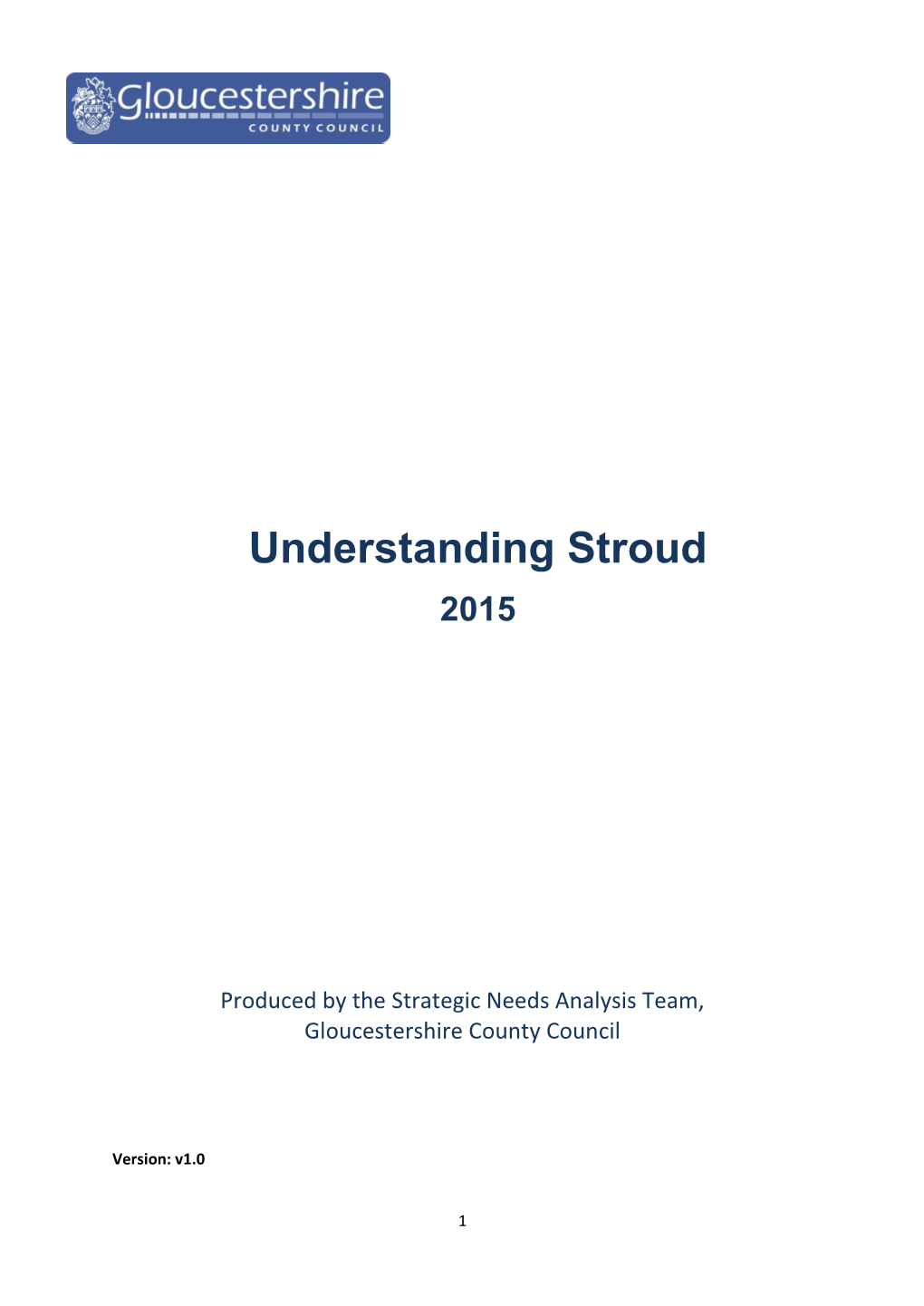 Understanding Stroud 2015