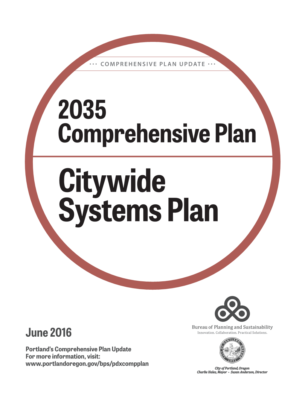 Citywide Systems Plan