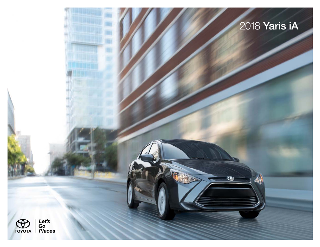 2018 Toyota Yaris Ia