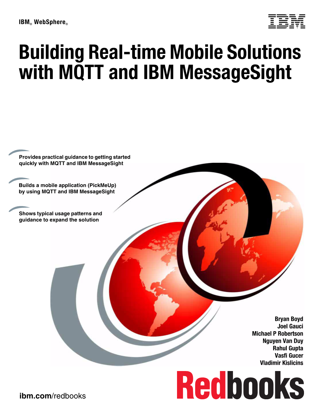 Building Realtime Mobile Solutions with MQTT and IBM Messagesight