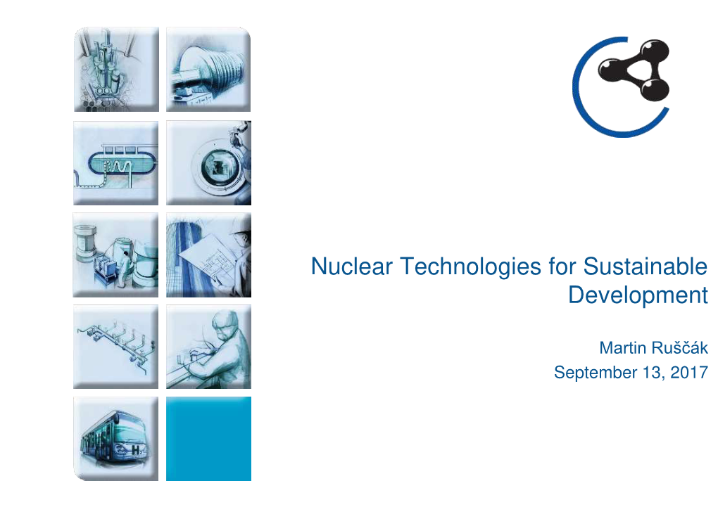 Nuclear Technologies for Sustainable Development
