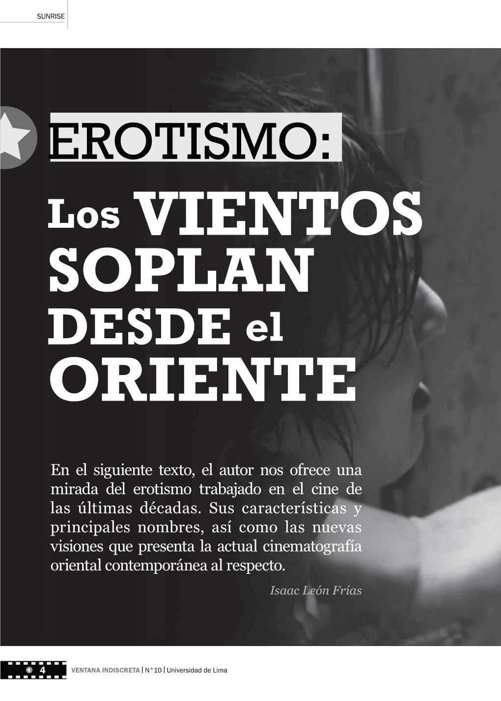 EROTISMO: DESDE El