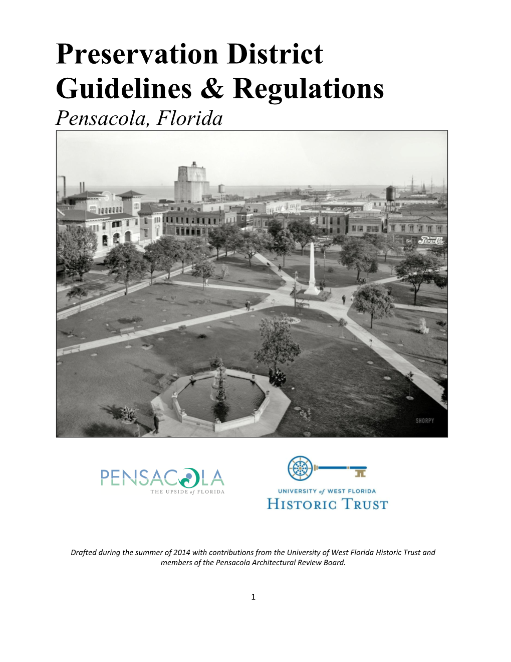 Preservation District Guidelines & Regulations