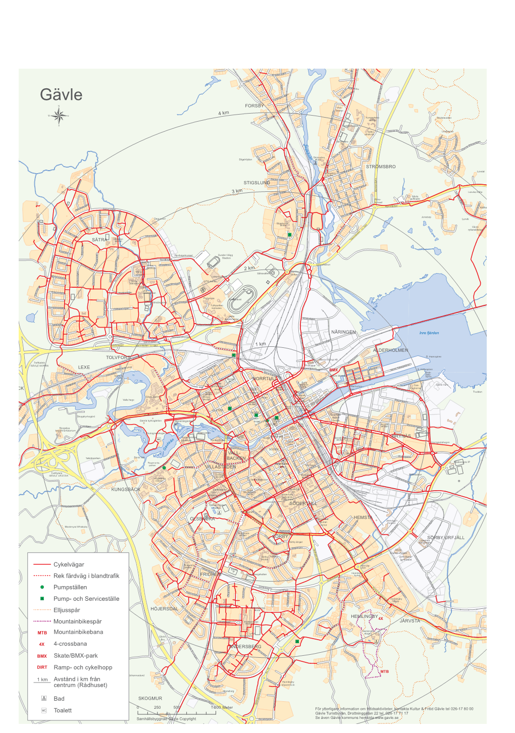 Cykelkarta 2012