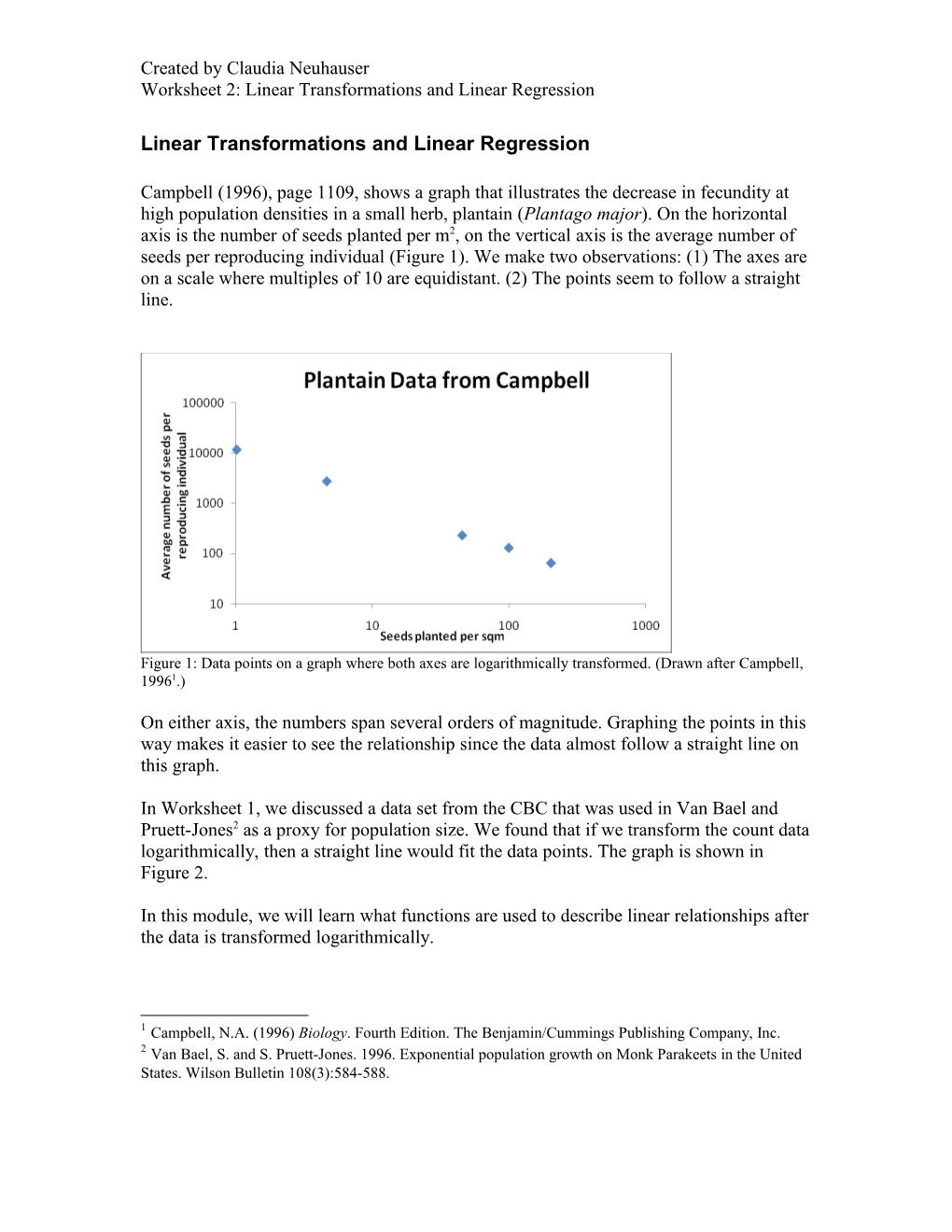 The First Data Set Is Taken From