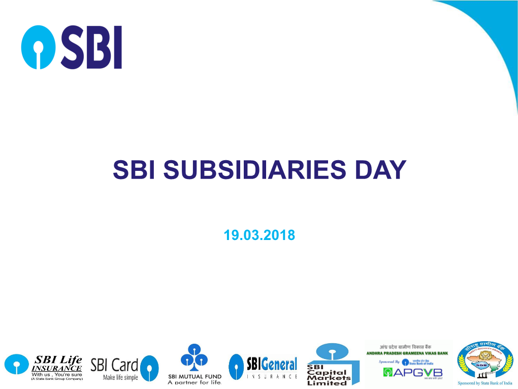 Sbi Subsidiaries Day