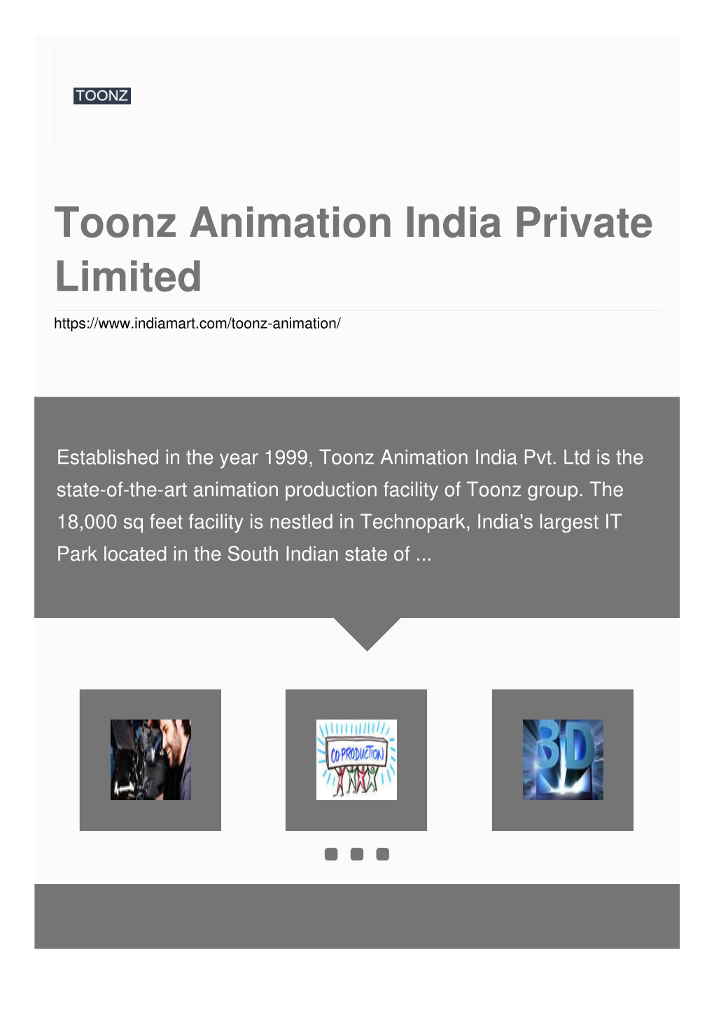 Toonz Animation India Private Limited