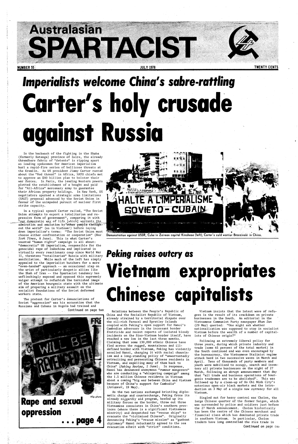 BLF ••• Rests with the Qantas Job's·Record of Industrial Campaign Over "Victimised Chinese" in Vietnam Is Continued from Page Eight Action Over Job Issues