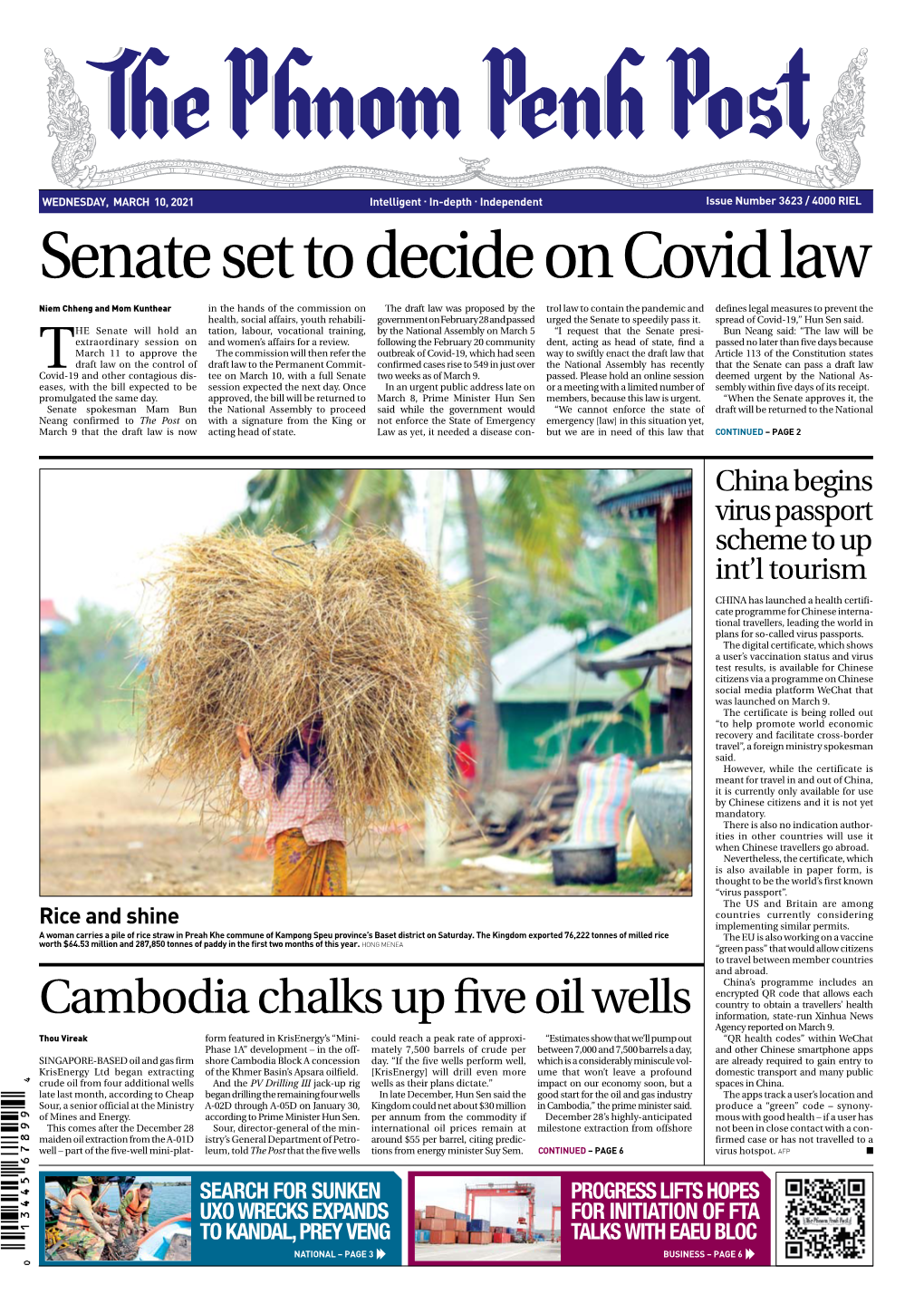 Senate Set to Decide on Covid Law