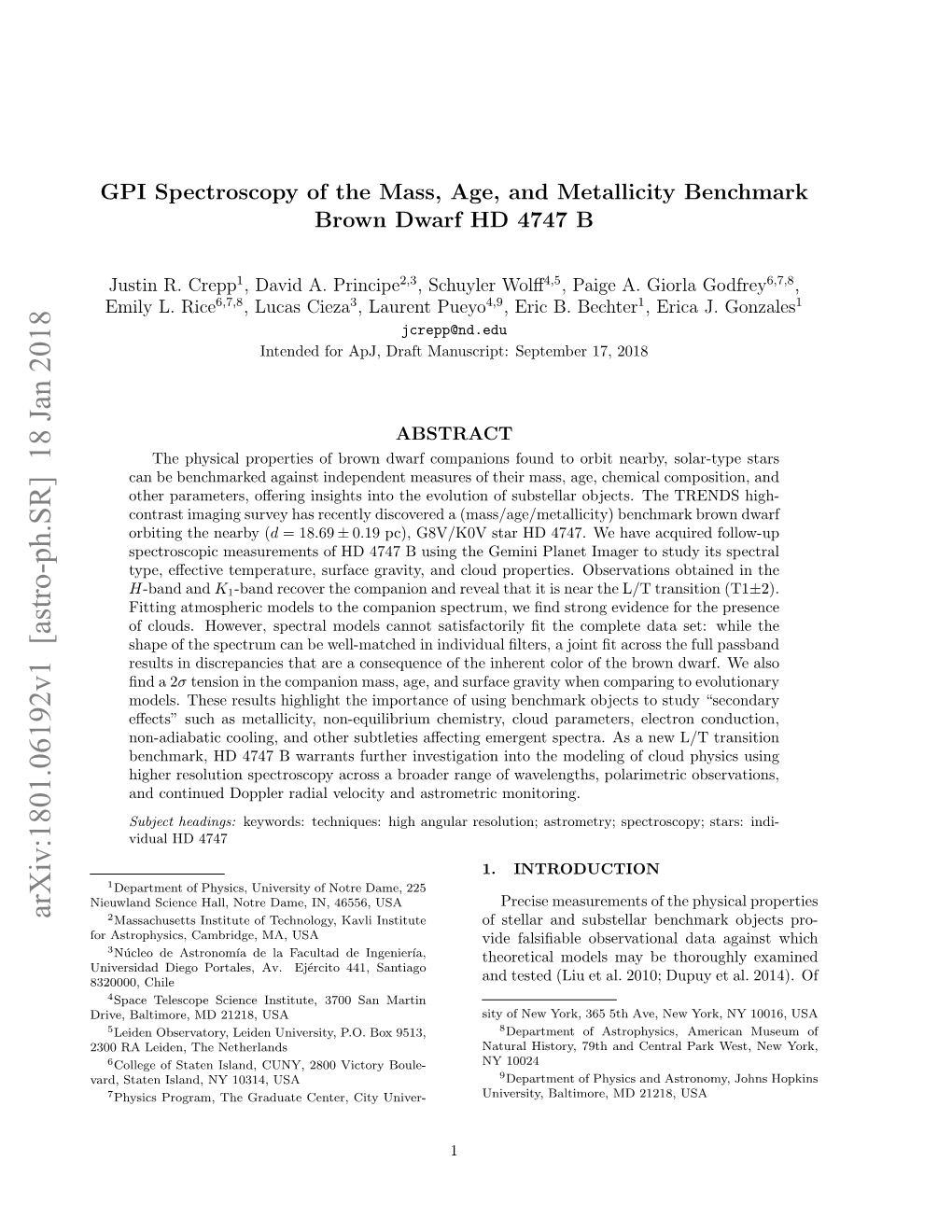 GPI Spectroscopy of the Mass, Age, and Metallicity Benchmark Brown Dwarf HD 4747 B