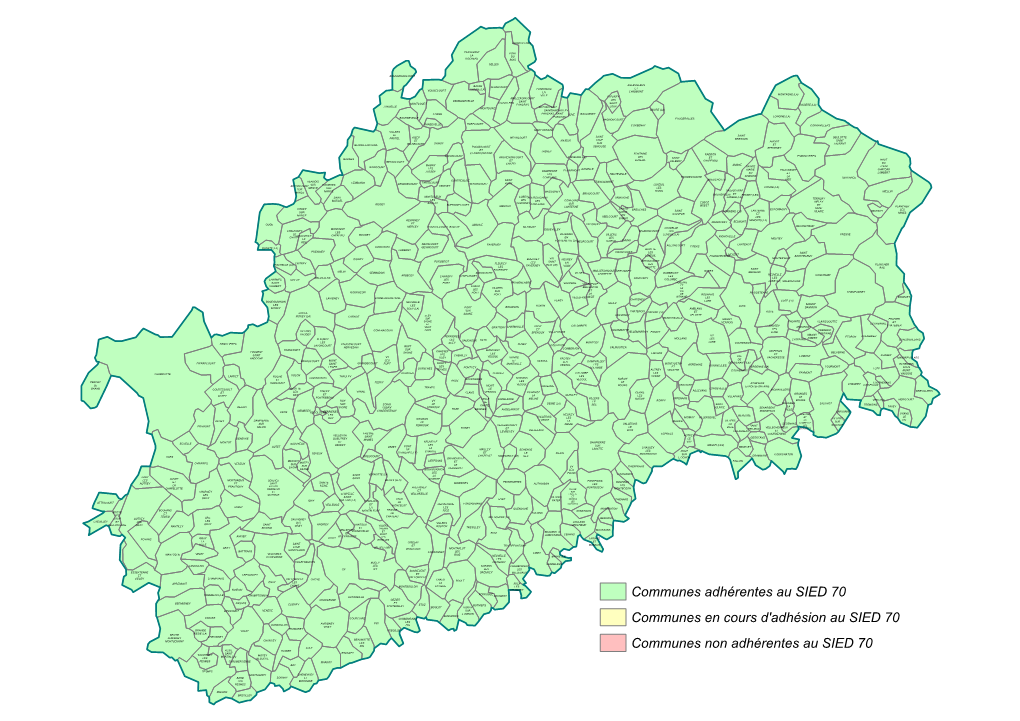 Cartes Du Département, Adhérents