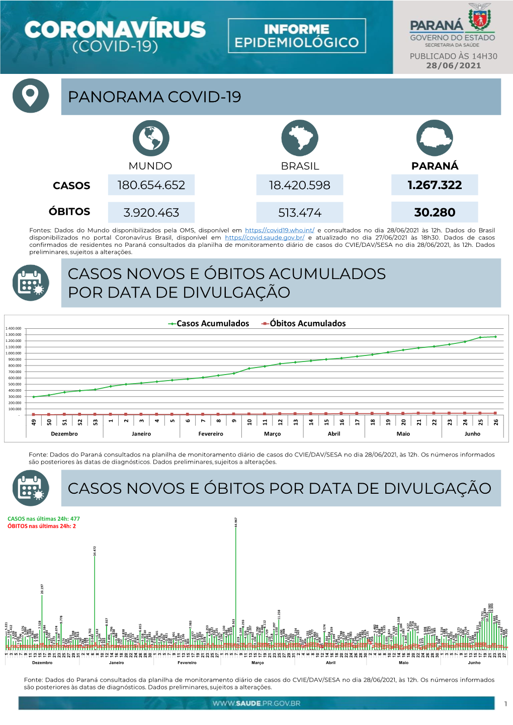 Informe Epidemiologico 28 06