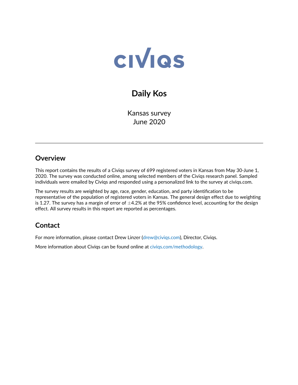 Civiqs/Daily