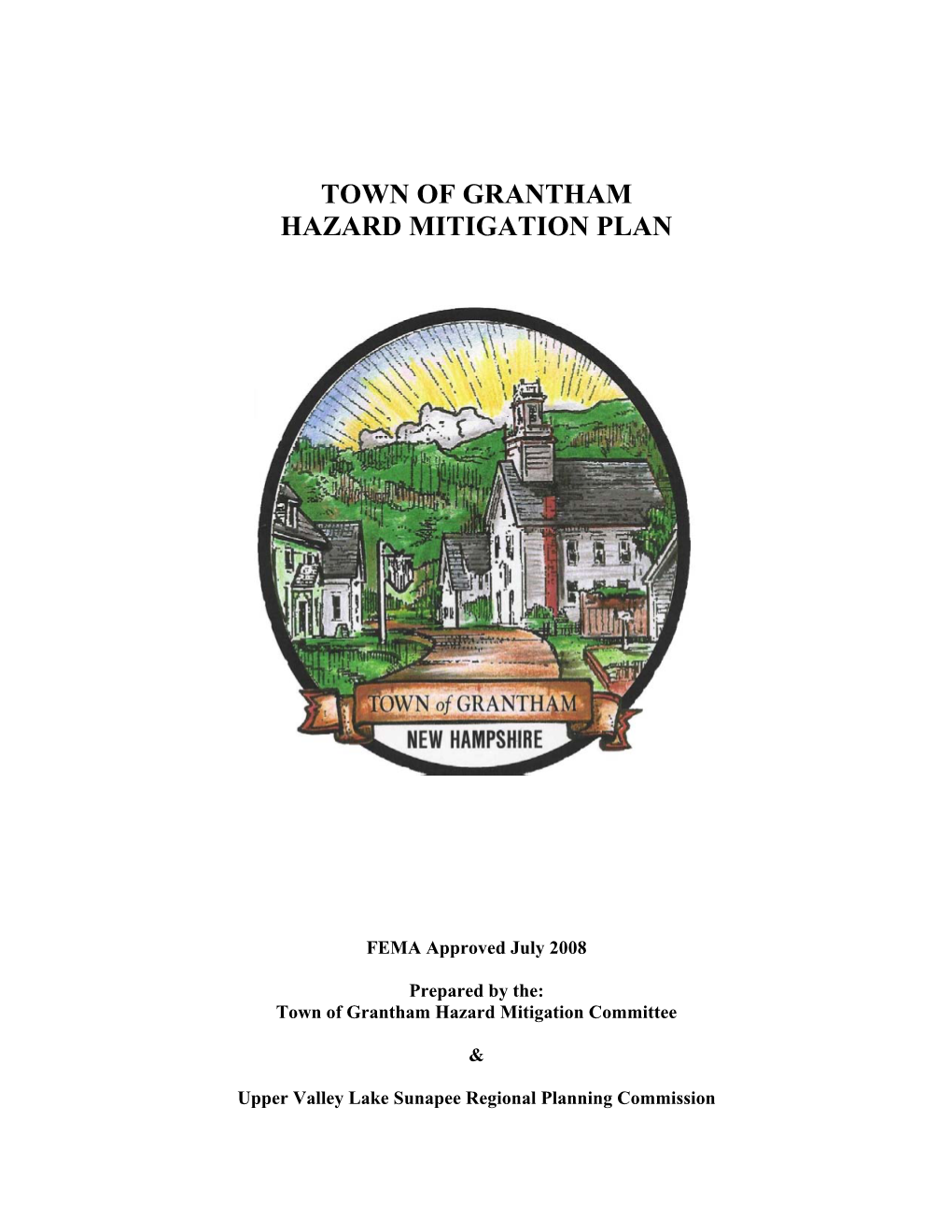 Grantham Hazard Mitigation Plan-2008