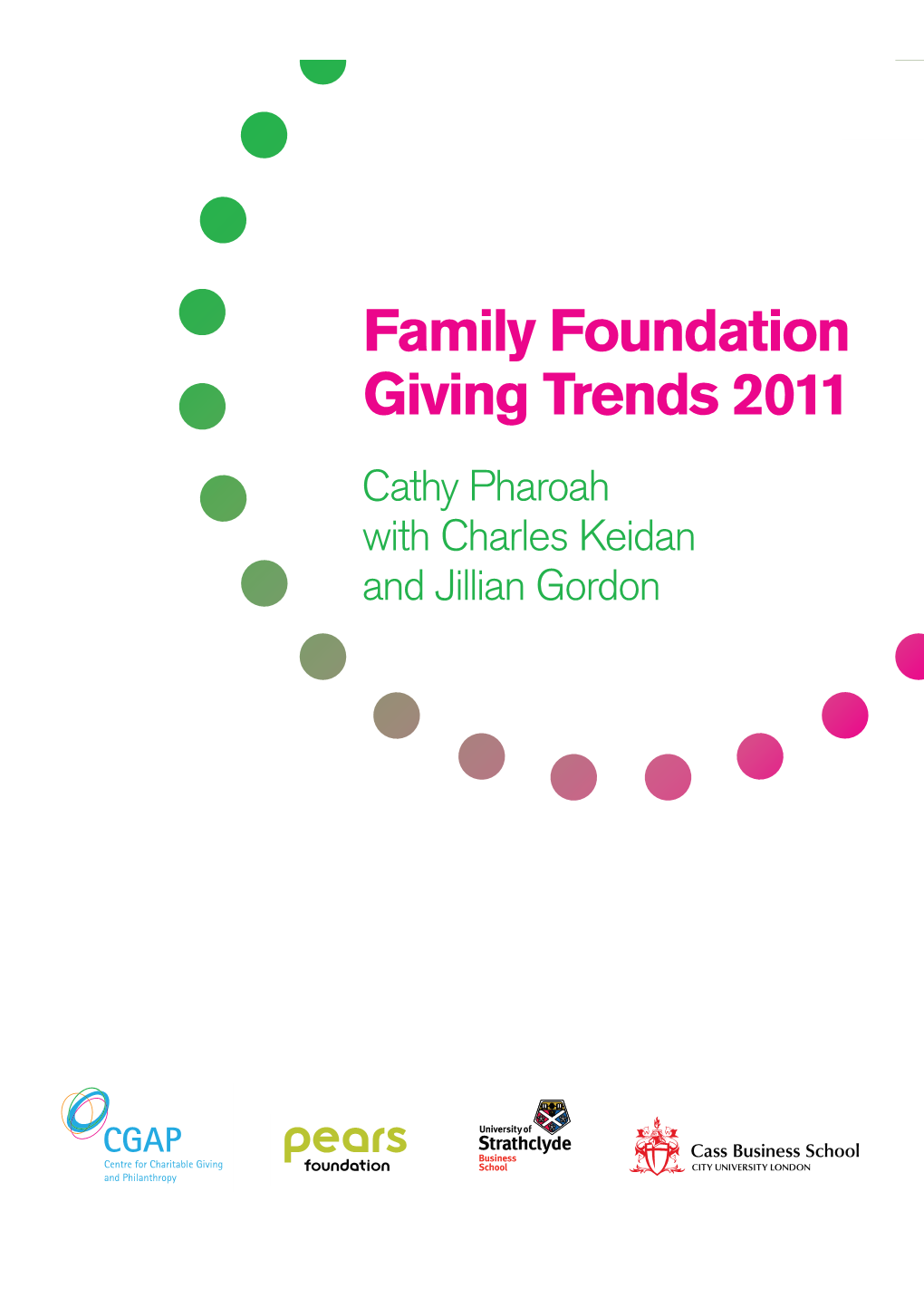 Family Foundation Giving Trends 2011