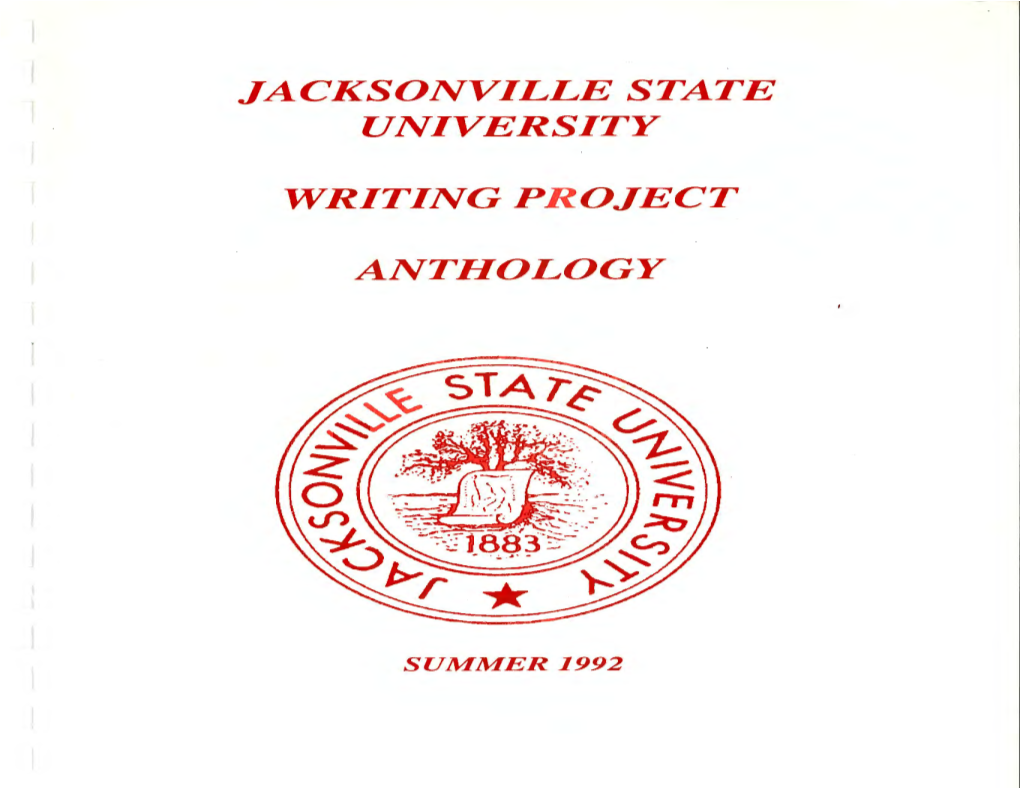 JSU Writing Project Anthology