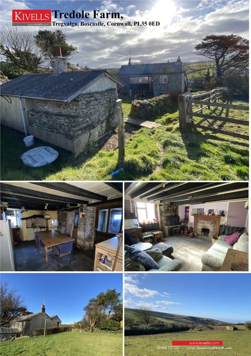 Tredole Farm, Tregvalga, Boscastle, Cornwall, PL35 0ED