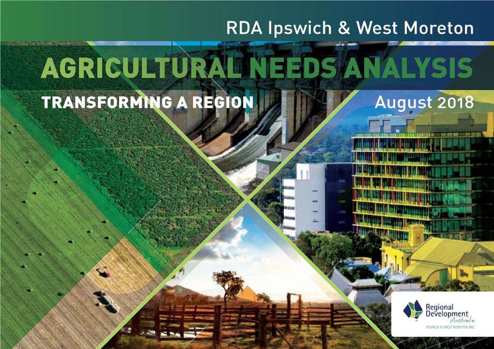 Agricultural Needs Analysis (August 2018)