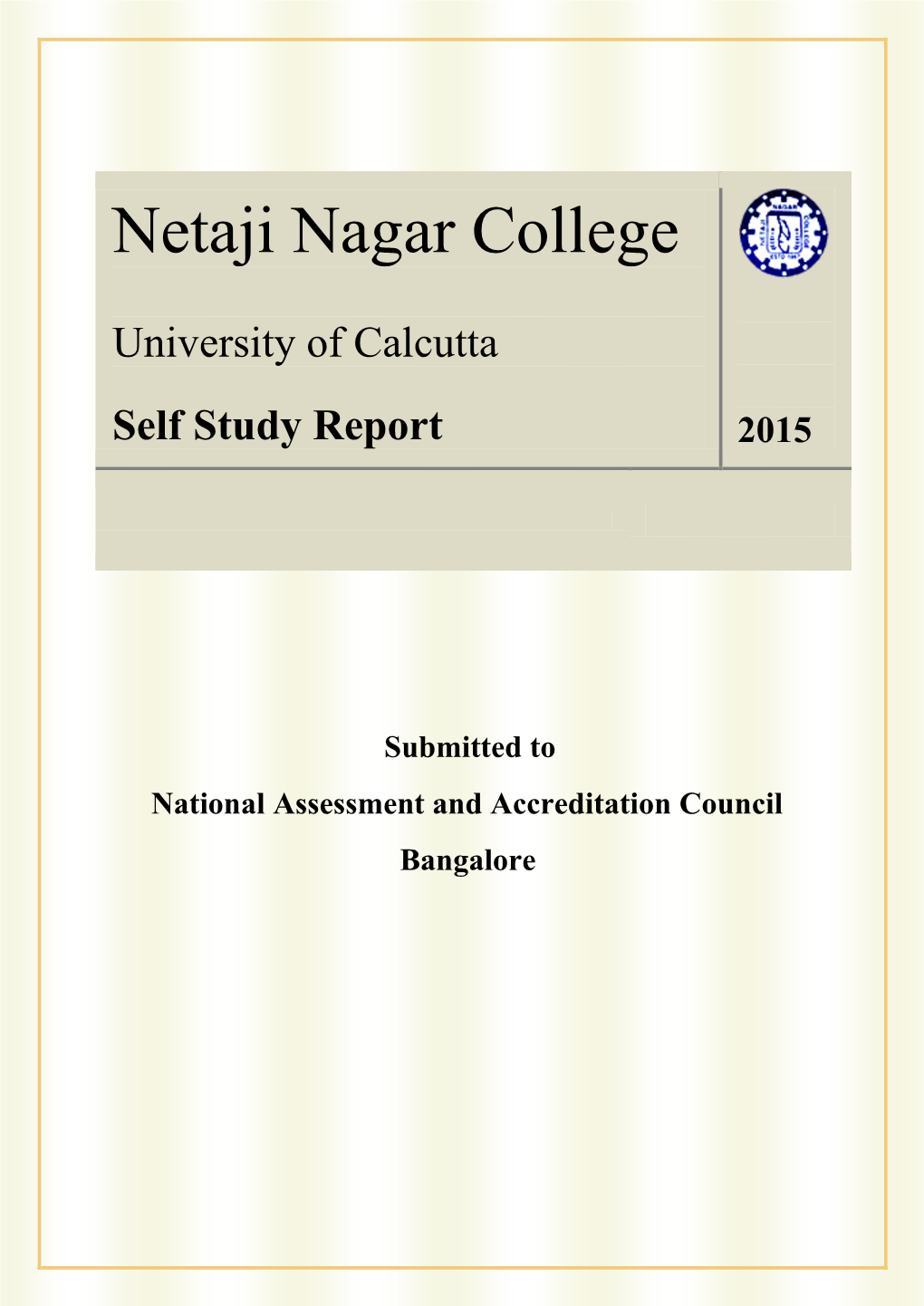 Netaji Nagar College 2015