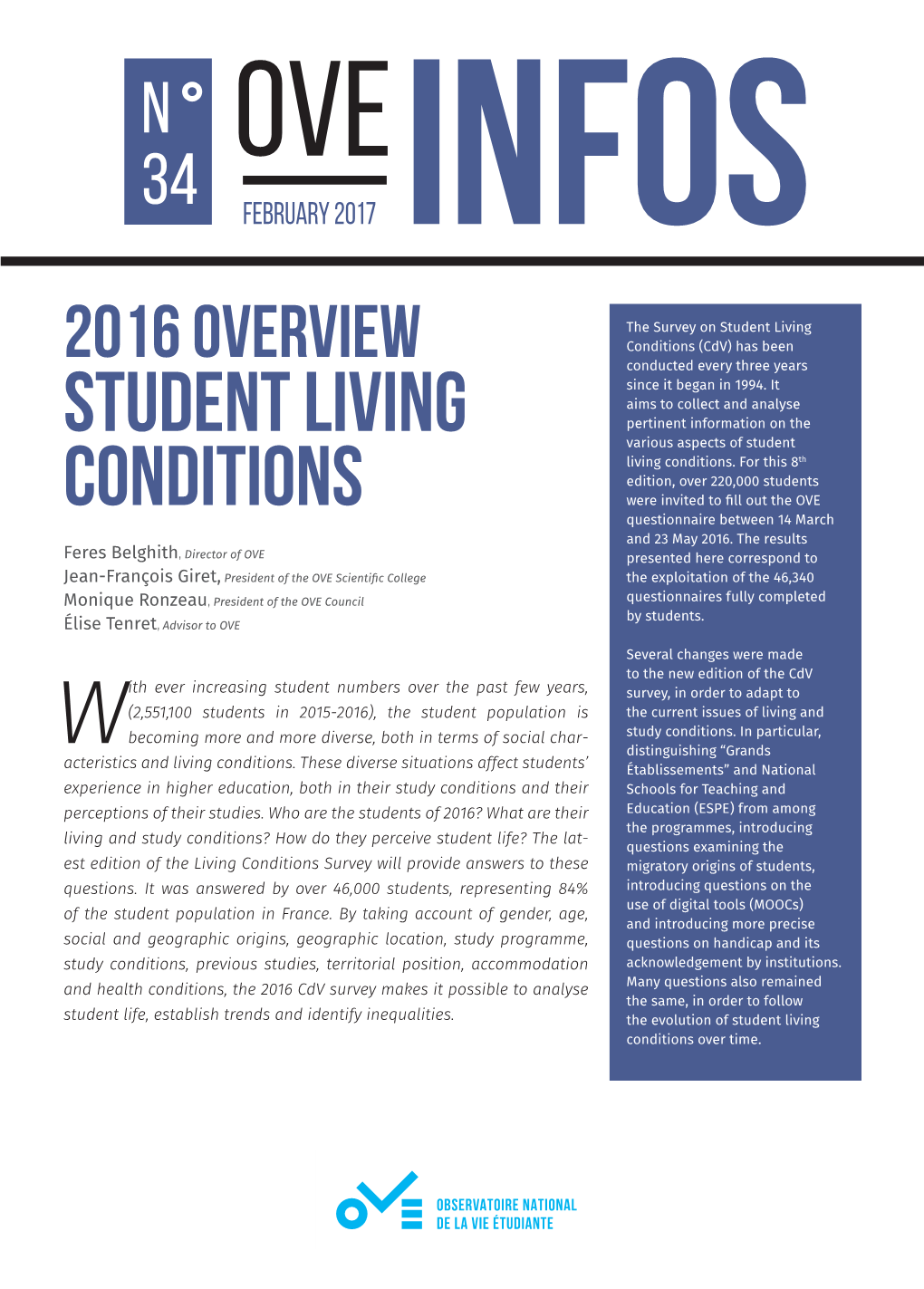 Student Living Conditions
