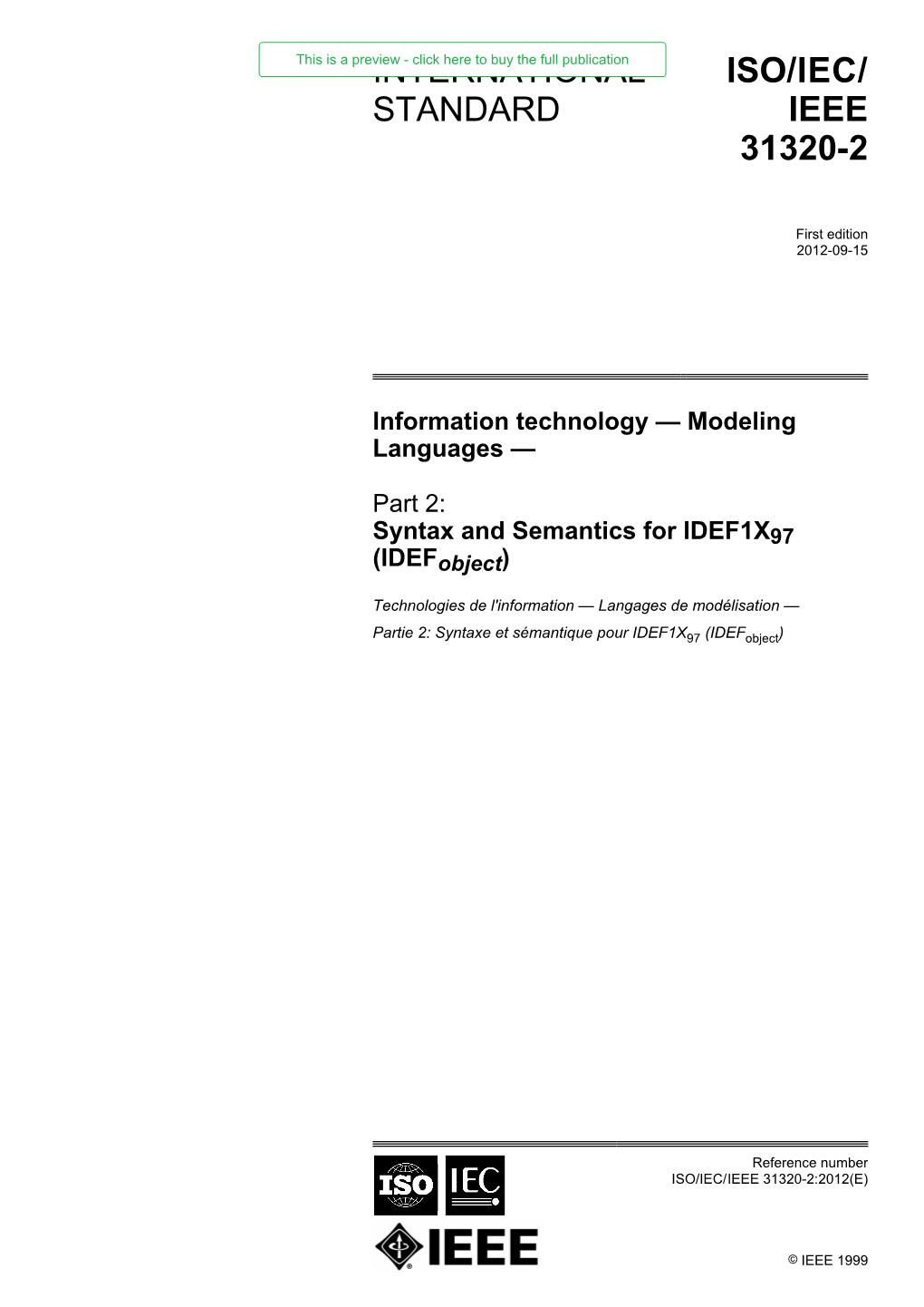 International Standard Iso/Iec/ Ieee 31320-2