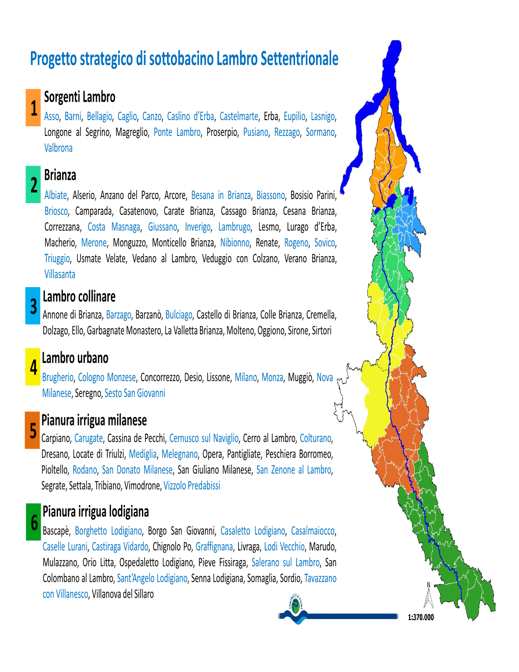 Progetto Strategico Di Sottobacino Lambro Settentrionale