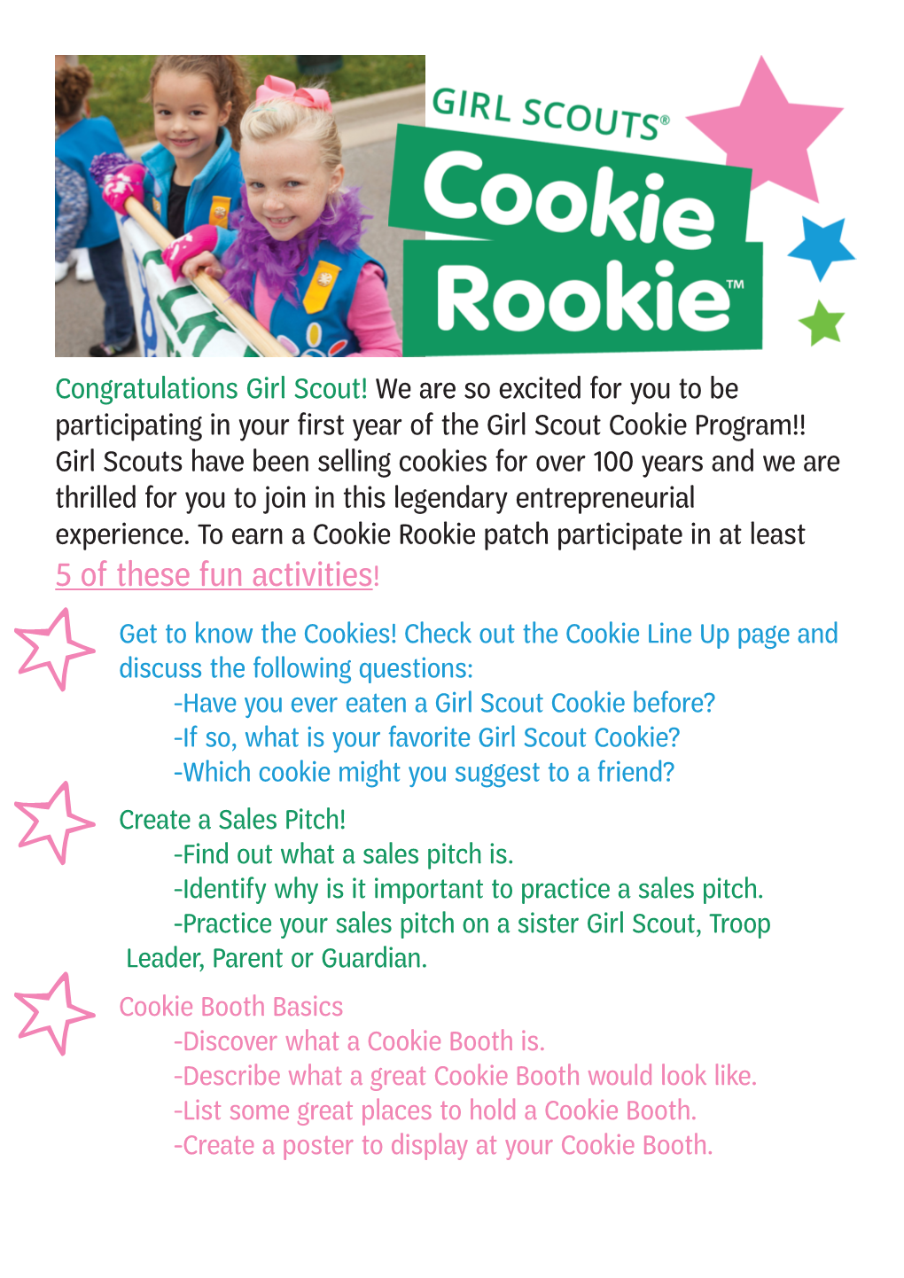 2020 Cookie Rookie Guide