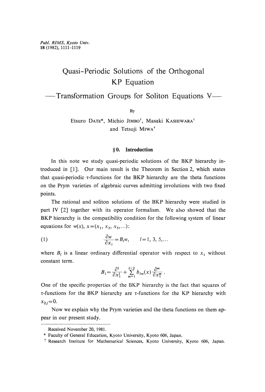 Transformation Groups for Soliton Equations V —