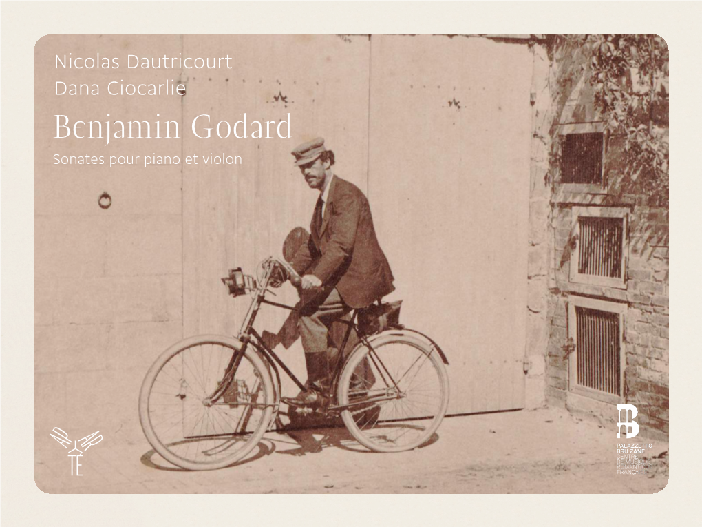 Benjamin Godard Sonates Pour Piano Et Violon Benjamin Godard (1849-1895)