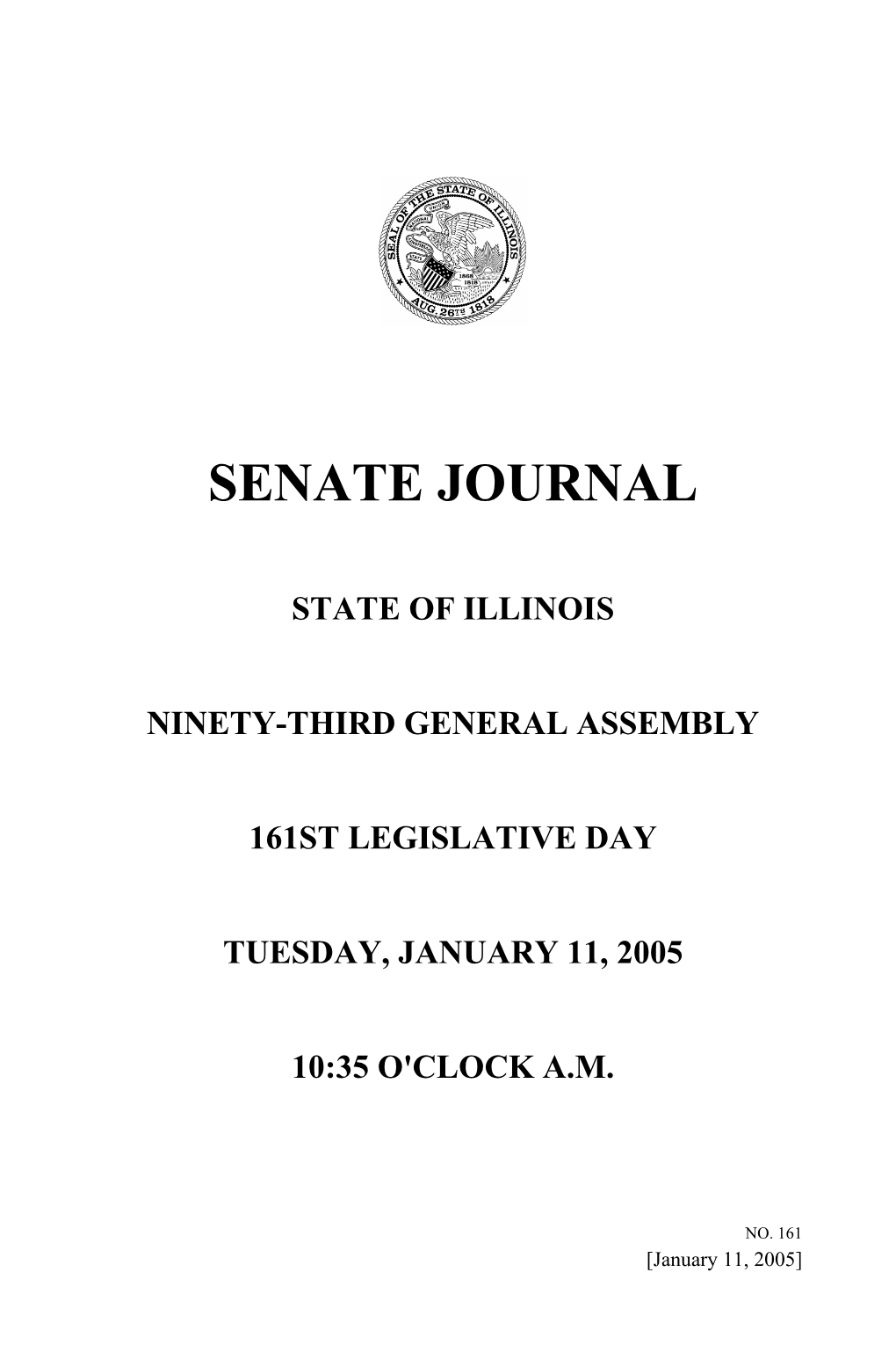 Senate Journal