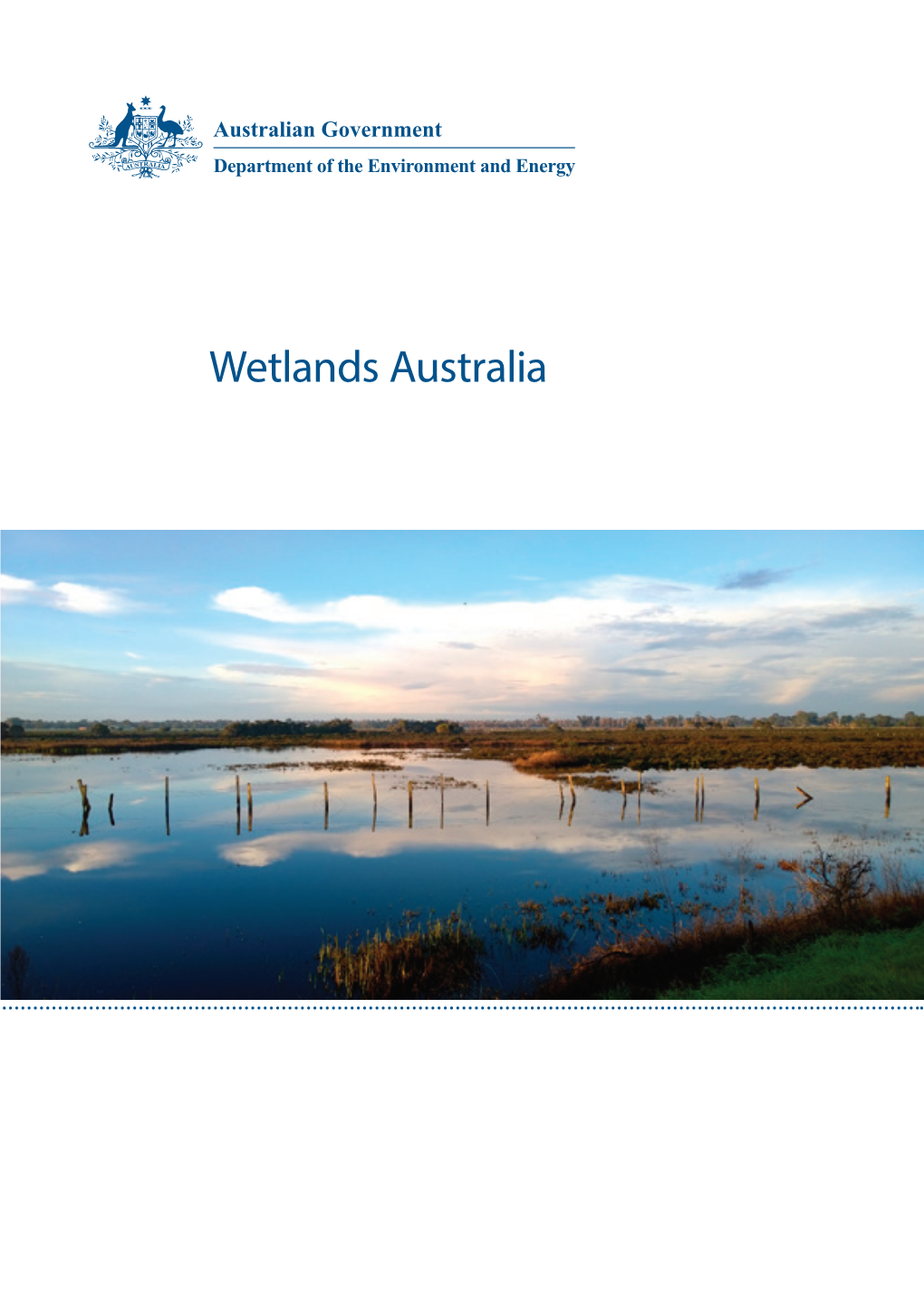 Wetlands Australia © Commonwealth of Australia, 2017