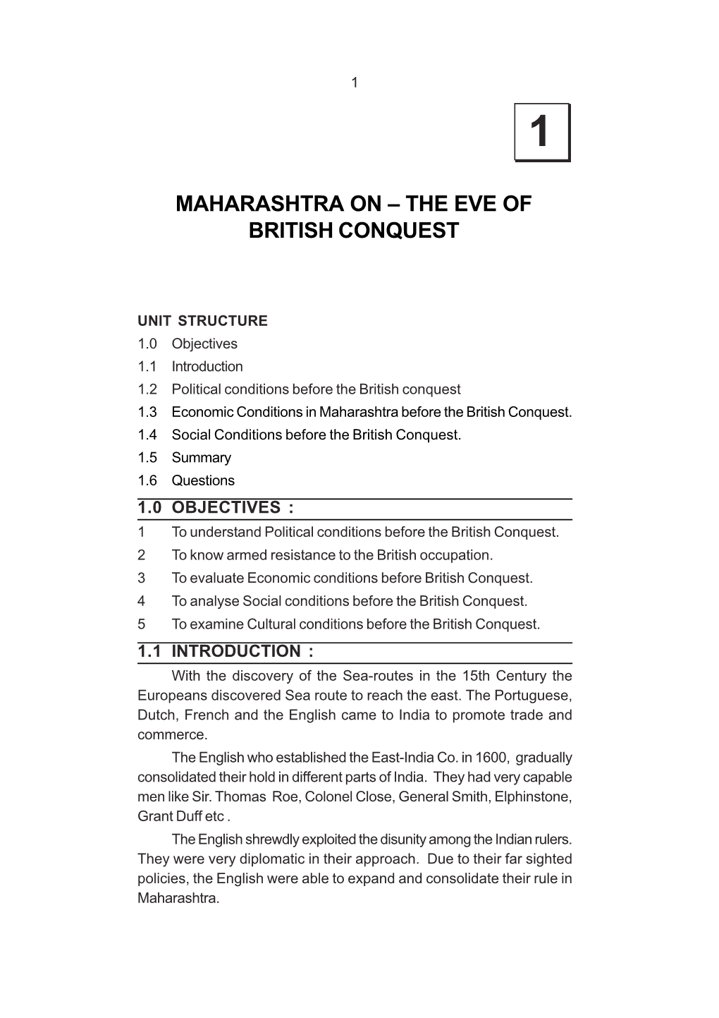 History of Modern Maharashtra (1818-1920)