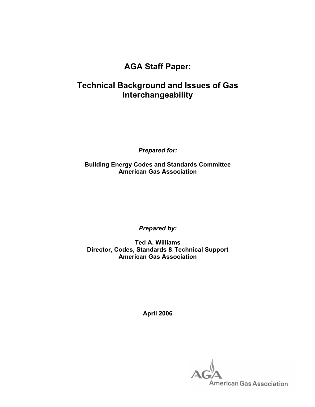 Gas Interchangeability Defined