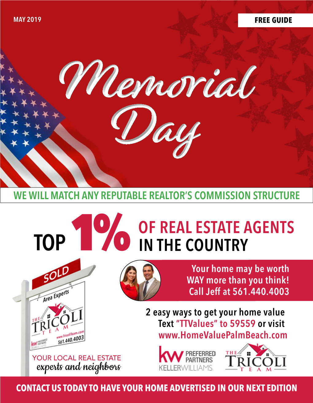 MAY 2019 FREE GUIDE Memorial Day