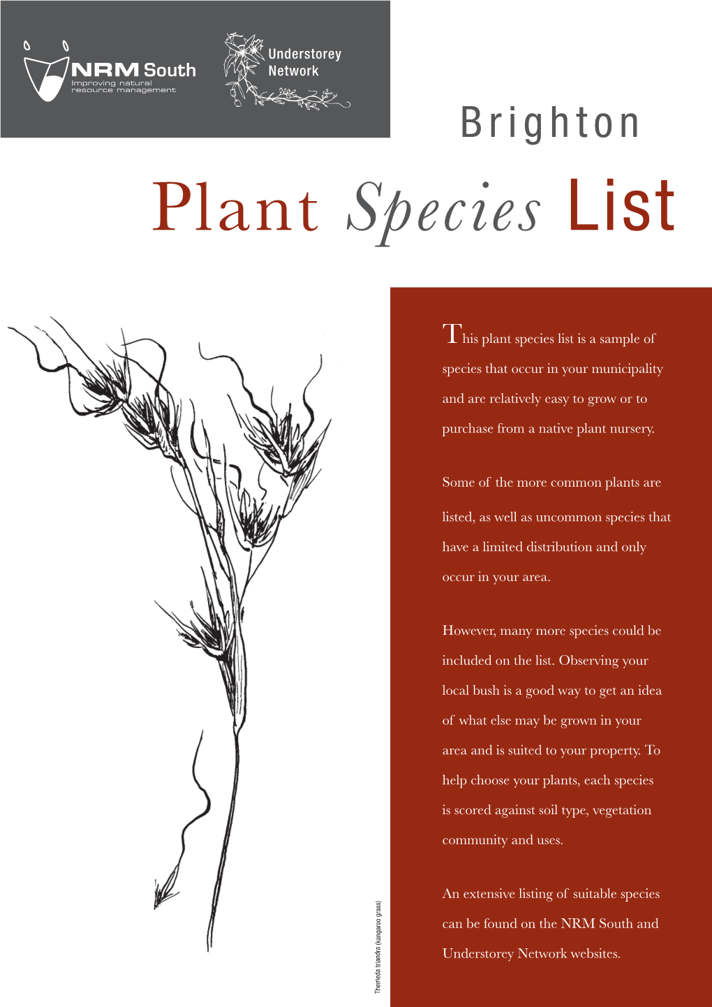 Native Plant Species List