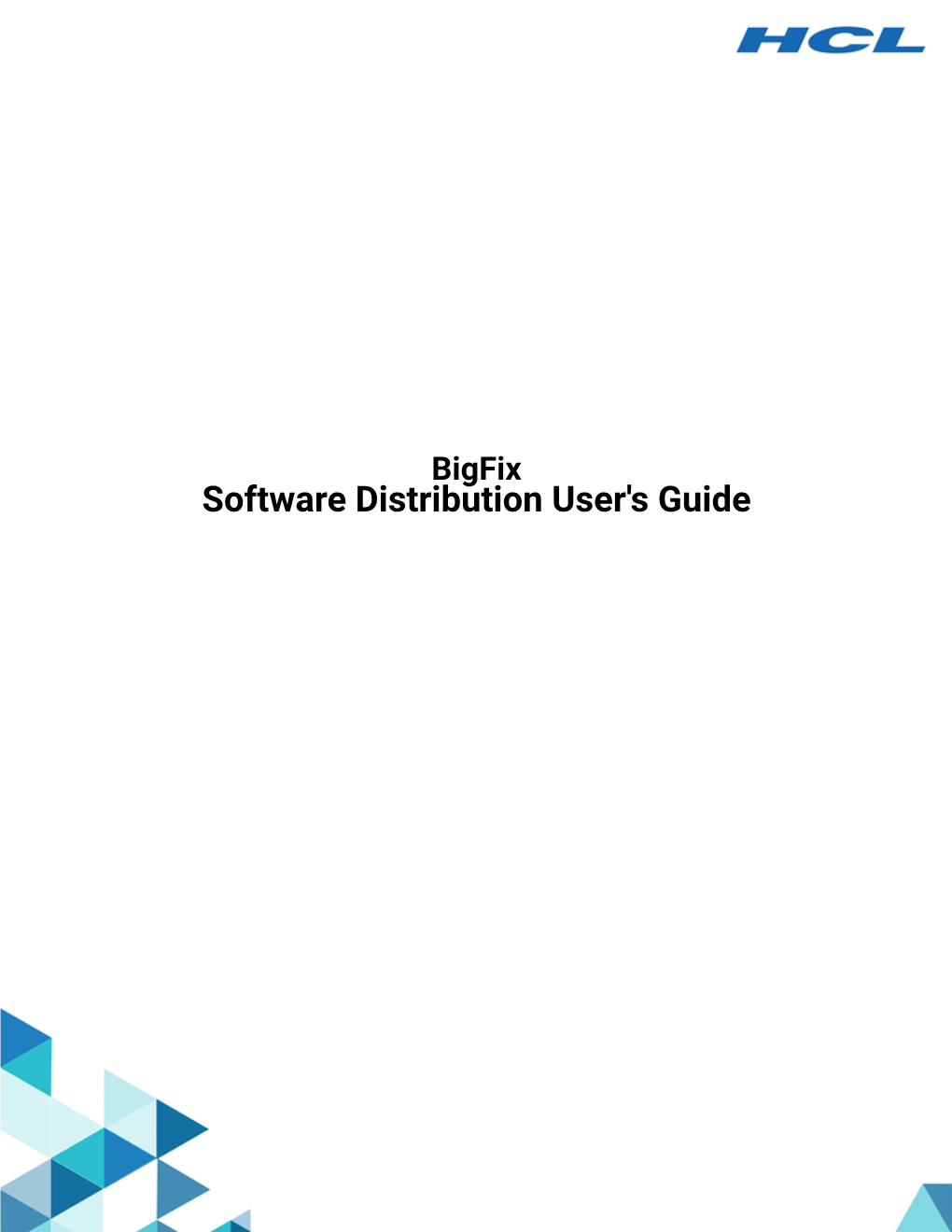 Bigfix Lifecycle SWD User Guide