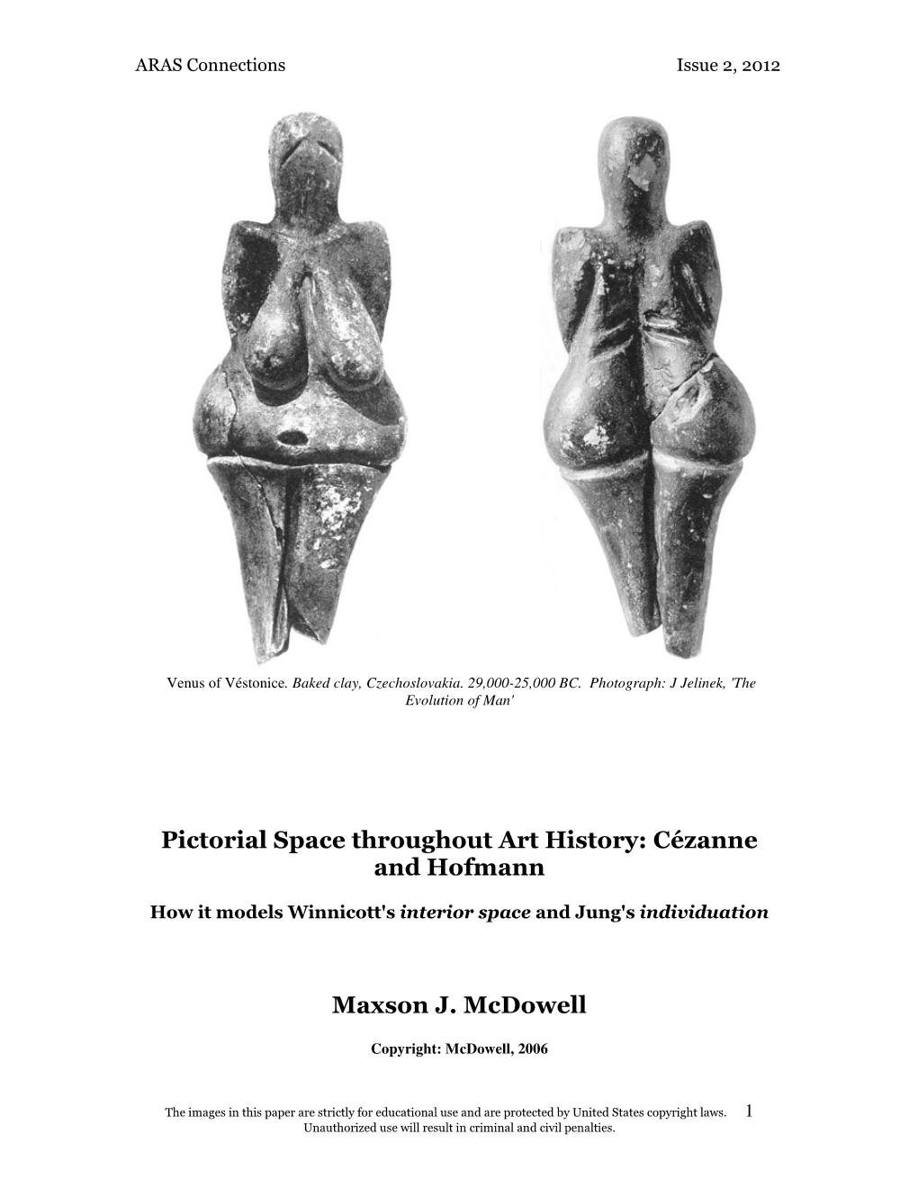 Pictorial Space Throughout Art History: Cézanne and Hofmann