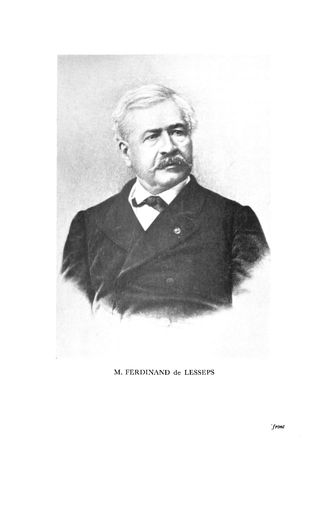 M. FERDINAND De LESSEPS