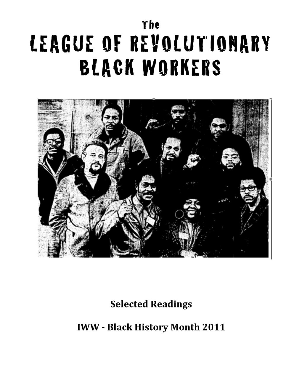 League of Revolutionary Black Workers