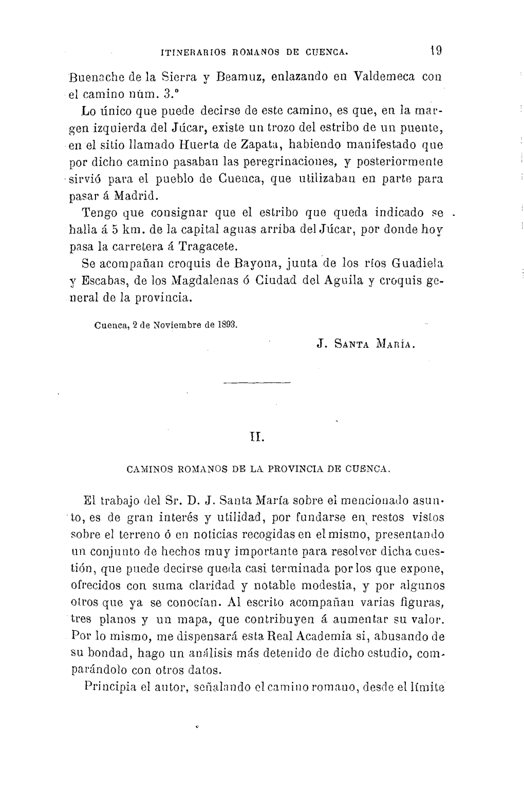 Caminos Romanos De La Provincia De Cuenca / Francisco Coello