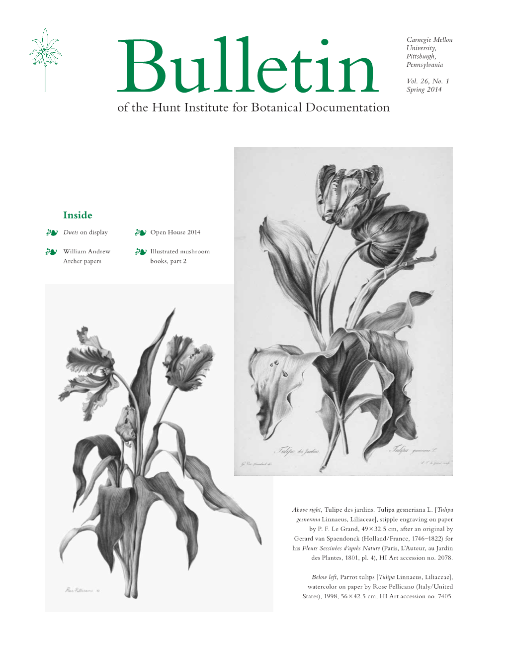 Of the Hunt Institute for Botanical Documentation