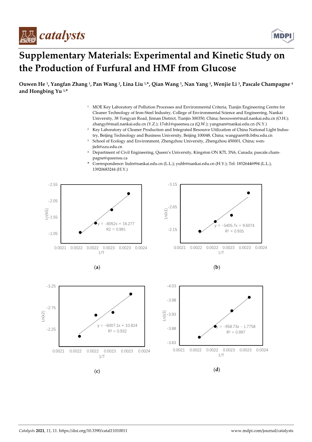 Type of the Paper (Article